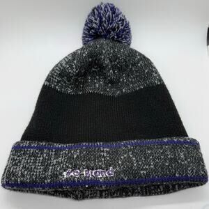 Richardson Unisex Beanie-“#CBrand”/One Size/Black+Blue/Winter Hat